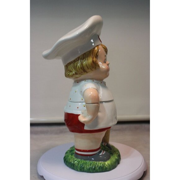 Cookie Jar - Campbell's Soup Girl w/Tomato, 2004 - Picture 4 of 5